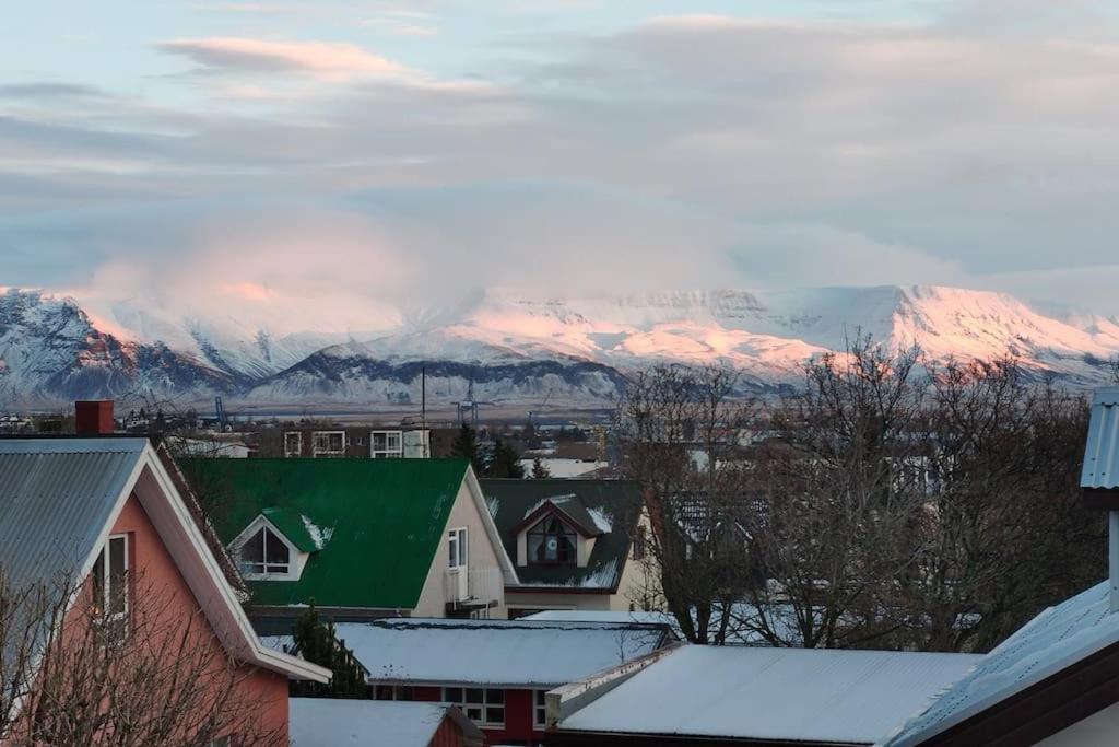 Icelandic Art Garden Villa W. Parking In Centre City Reikiavik Exterior foto